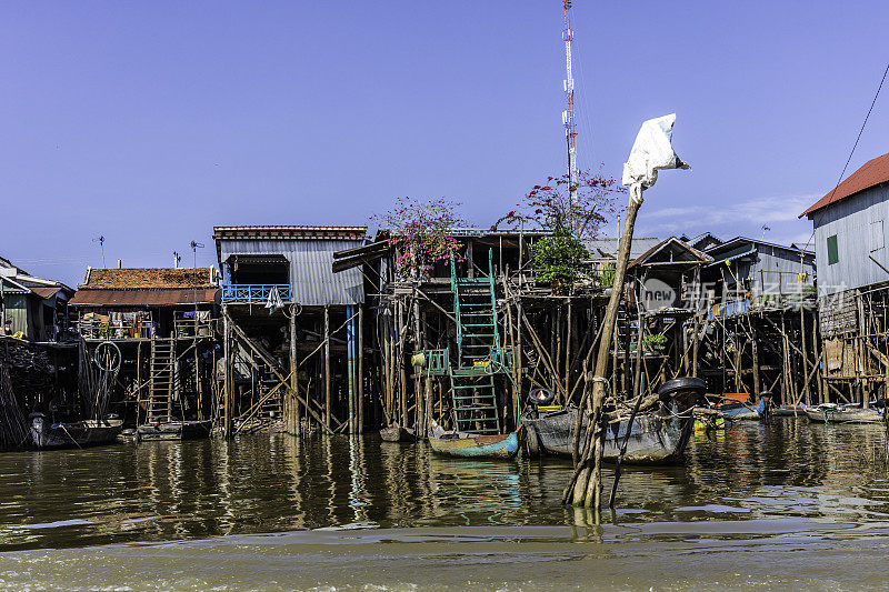 Kampong Phluk漂浮村庄